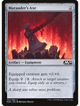 Marauder's Axe - M20 - C 