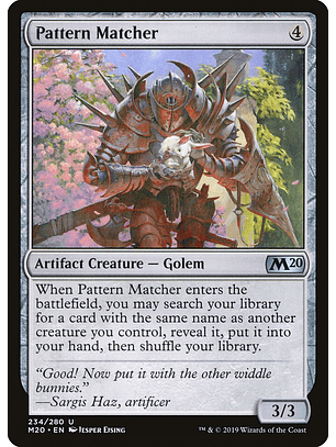 Pattern Matcher - M20 - U