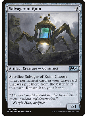Salvager of Ruin - M20 - U