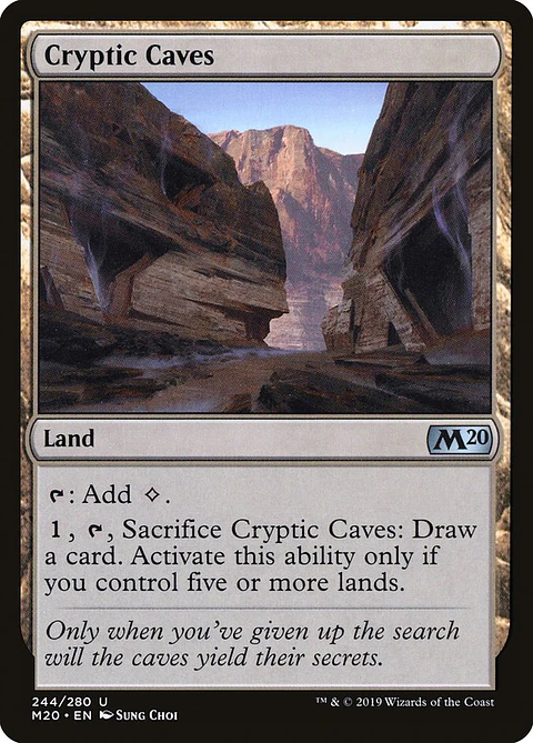 Cryptic Caves - M20 - U