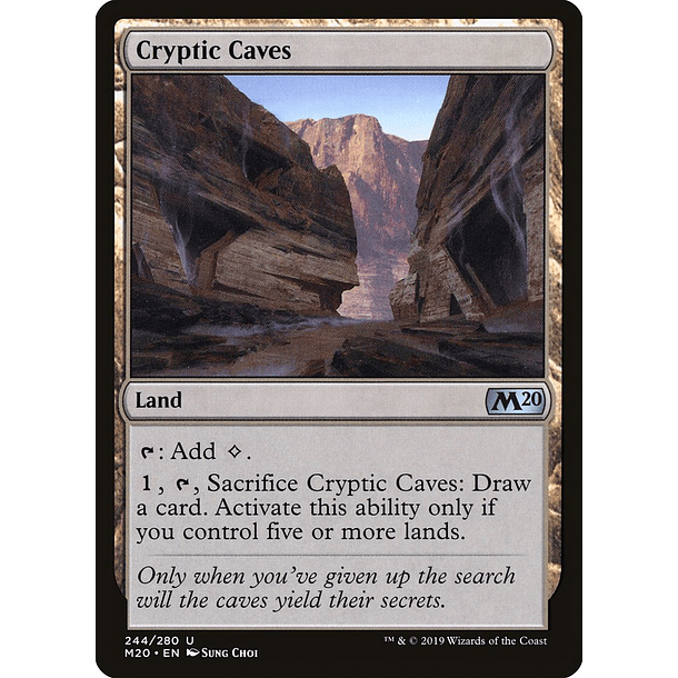 Cryptic Caves - M20 - U