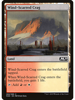 Wind-Scarred Crag - M20 - C 