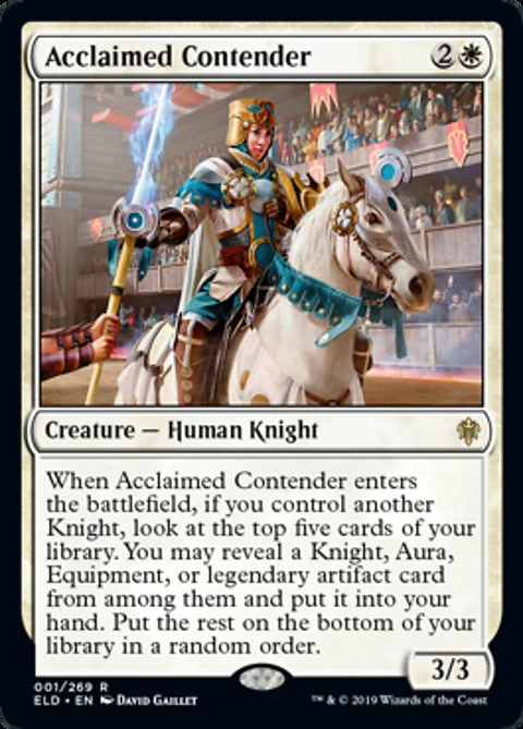 Acclaimed Contender - ELD - R