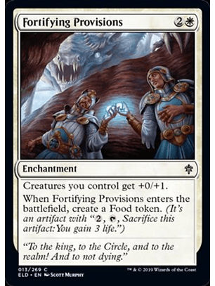 Fortifying Provisions  - ELD - C