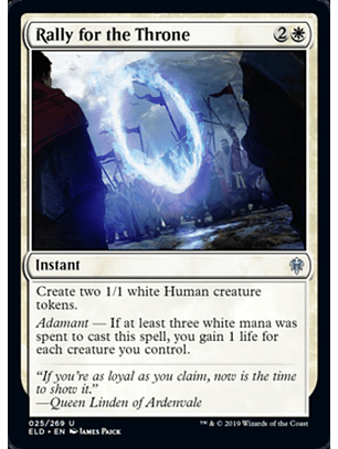 Rally for the Throne - ELD - U