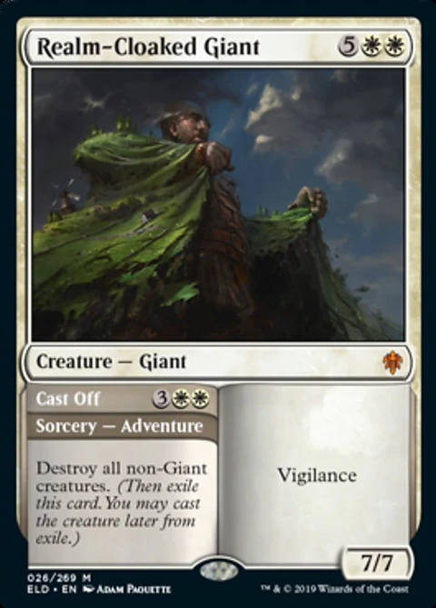 Realm-Cloaked Giant - ELD - M 