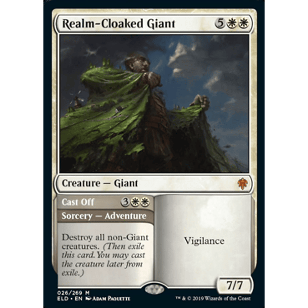 Realm-Cloaked Giant - ELD - M 
