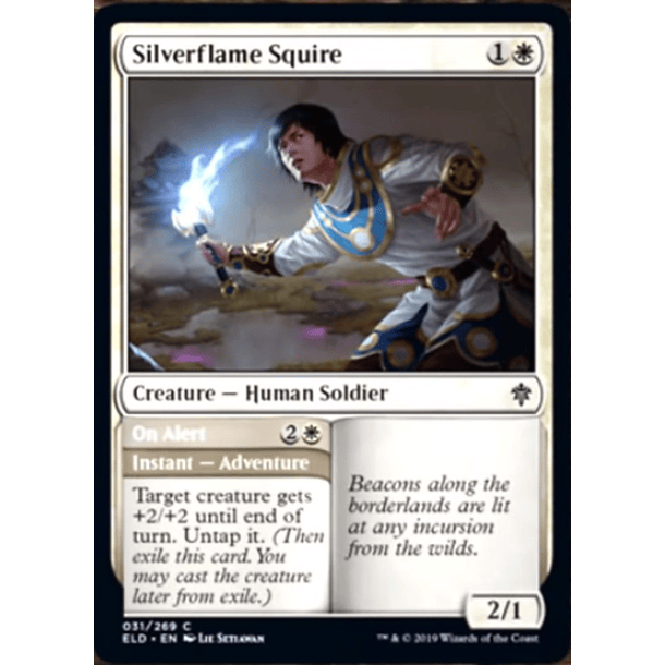 Silverflame Squire - ELD - C 