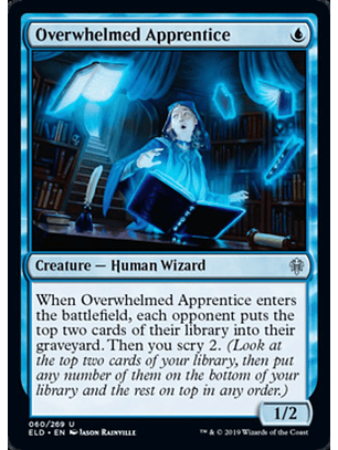 Overwhelmed Apprentice - ELD - U