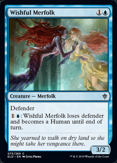 Wishful Merfolk - ELD - C 