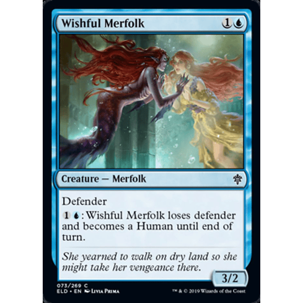 Wishful Merfolk - ELD - C 