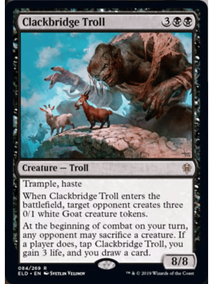 Clackbridge Troll  - ELD - R 