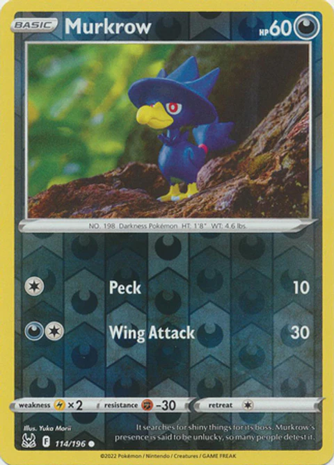 Murkrow - 114/196 - Common - LOR