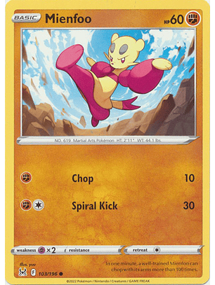 Mienfoo - 103/196 - Common - LOR
