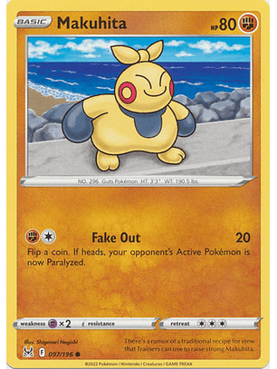 Makuhita - 097/196 - Common - LOR