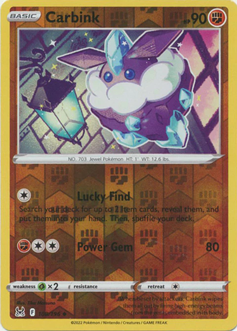 Carbink - 108/196 - Uncommon - LOR