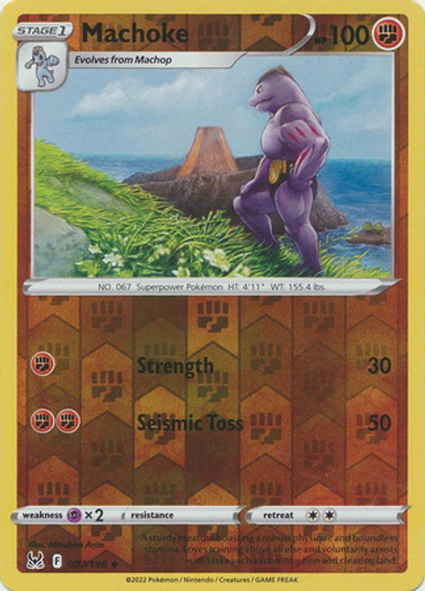 Machoke - 087/196 - Uncommon - LOR