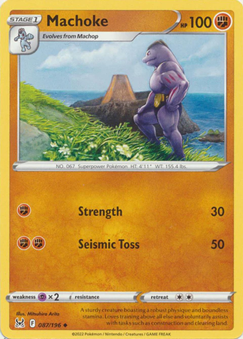 Machoke - 087/196 - Uncommon - LOR