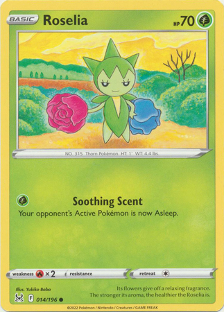 Roselia - 014/196 - Common - LOR 1