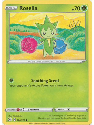 Roselia - 014/196 - Common - LOR