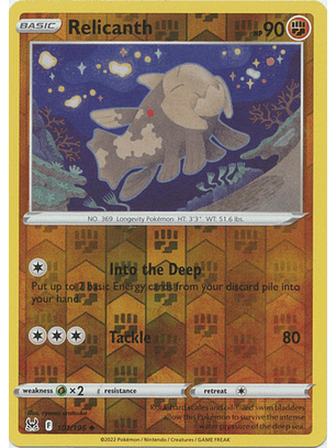 Relicanth - 101/196 - Uncommon - LOR