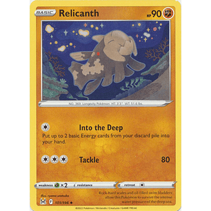 Relicanth - 101/196 - Uncommon - LOR