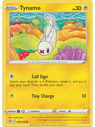 Tynamo - 059/196 - Common - LOR