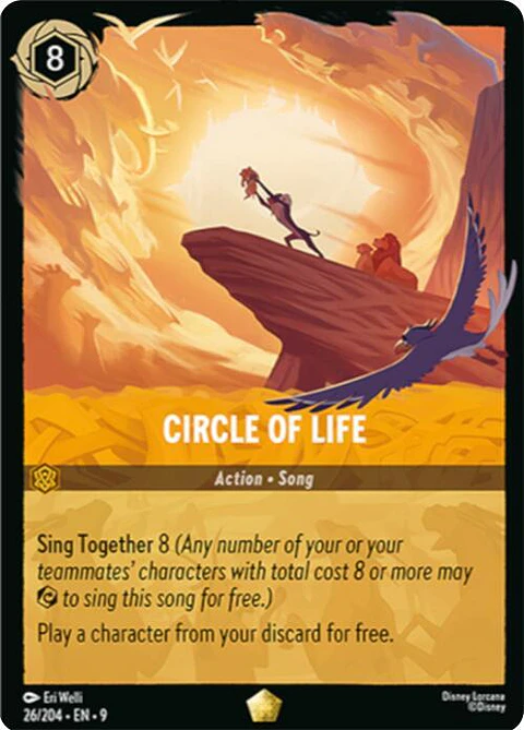 Circle of Life - 26/204 - Legendary - 9 