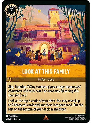 Look at This Family - 25/204 - Rare - 9 