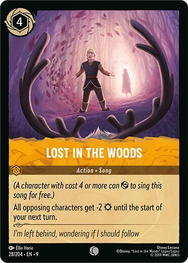 Lost in the Woods - 28/204 - Common - 9  1