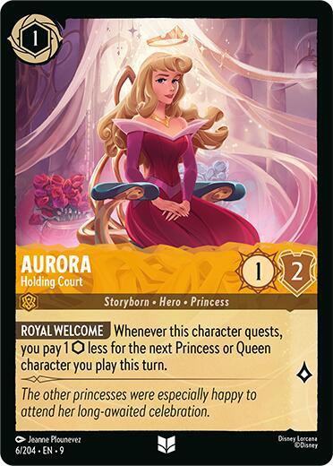 Aurora - Holding Court - 6/204 - Uncommon - 9  1