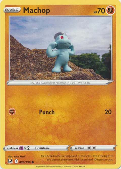 Machop - 086/196 - Common - LOR