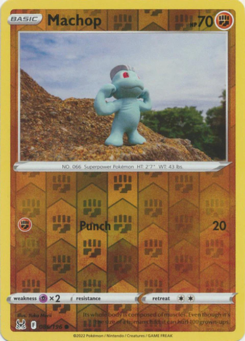 Machop - 086/196 - Common - LOR