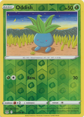 Oddish - 001/196 - Common - LOR 1