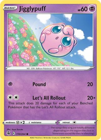 Jigglypuff - 110/264 - Common - FST 1