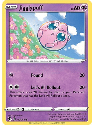 Jigglypuff - 110/264 - Common - FST