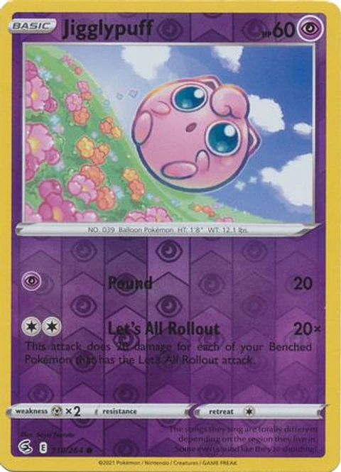 Jigglypuff - 110/264 - Common - FST