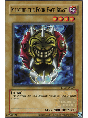 Melchid the Four-Face Beast - RP02-EN029 - Common (Reprint) 