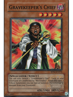 Gravekeeper's Chief - RP02-EN076 - Common (Reprint) 