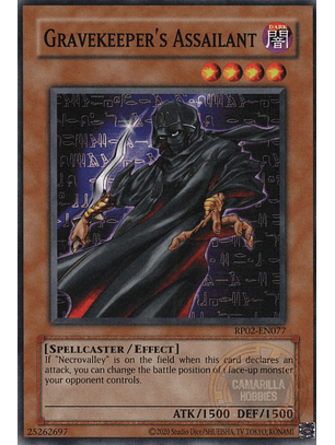 Gravekeeper's Assailant - RP02-EN077 - Common (Reprint) 