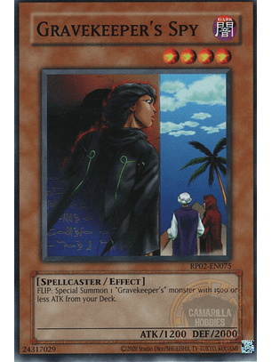 Gravekeeper's Spy - RP02-EN075 - Common (Reprint) 