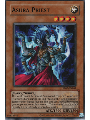 Asura Priest - RP02-EN061 - Common (Reprint) 
