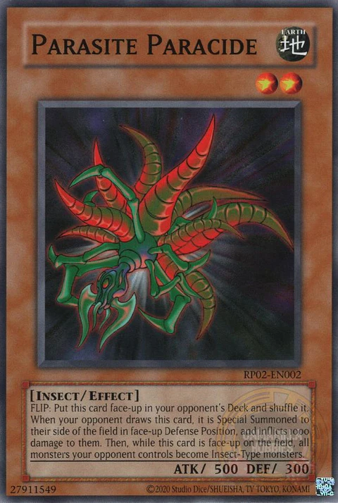 Parasite Paracide - RP02-EN002 - Common (Reprint) 