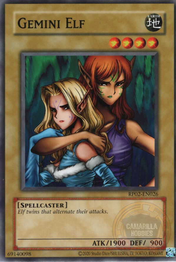 Gemini Elf - RP02-EN026 - Common (Reprint)  1
