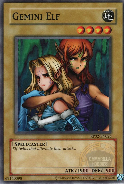 Gemini Elf - RP02-EN026 - Common (Reprint) 