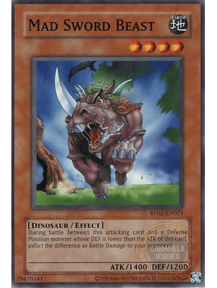 Mad Sword Beast - RP02-EN023 - Common (Reprint)
