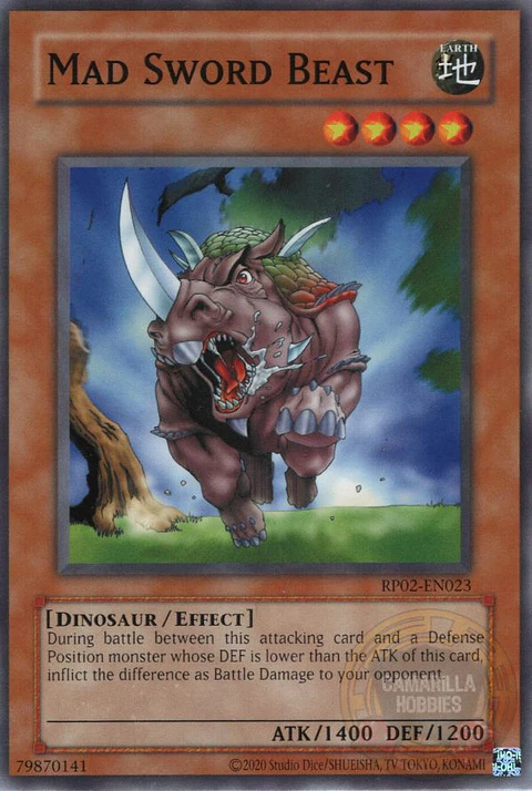 Mad Sword Beast - RP02-EN023 - Common (Reprint)
