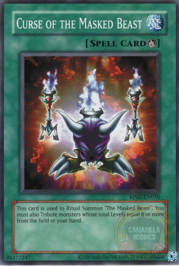 Curse of the Masked Beast - RP02-EN030 - Common (Reprint)  1