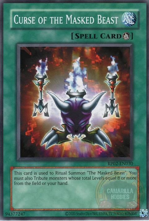 Curse of the Masked Beast - RP02-EN030 - Common (Reprint) 