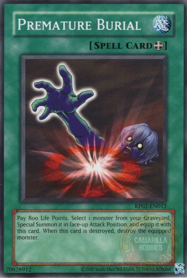 Premature Burial - RP02-EN012 - Common (Reprint)  1